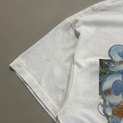Large 1990s Distressed Camel Smooth Charger T-shirt
