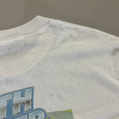 Large 1990s Distressed Camel Smooth Charger T-shirt