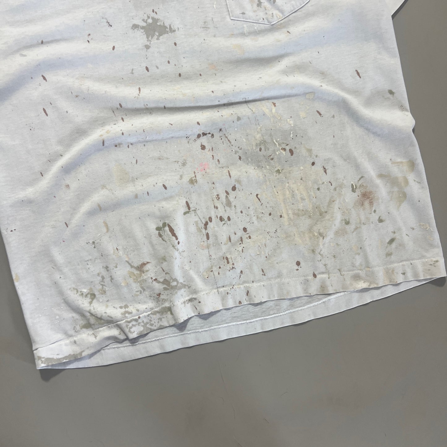 Large 1990s Distressed Camel Smooth Charger T-shirt
