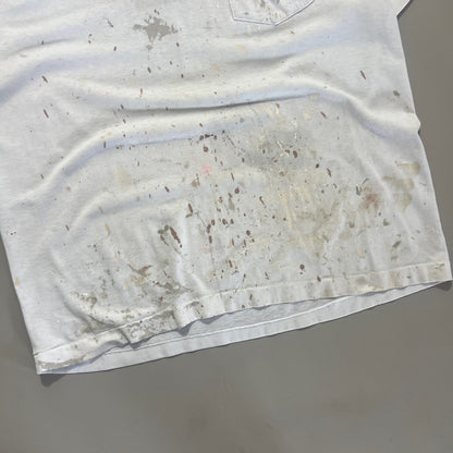 Large 1990s Distressed Camel Smooth Charger T-shirt