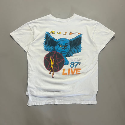XL 1987 Rush Hold Your Breath Tour T-shirt
