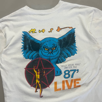 XL 1987 Rush Hold Your Breath Tour T-shirt