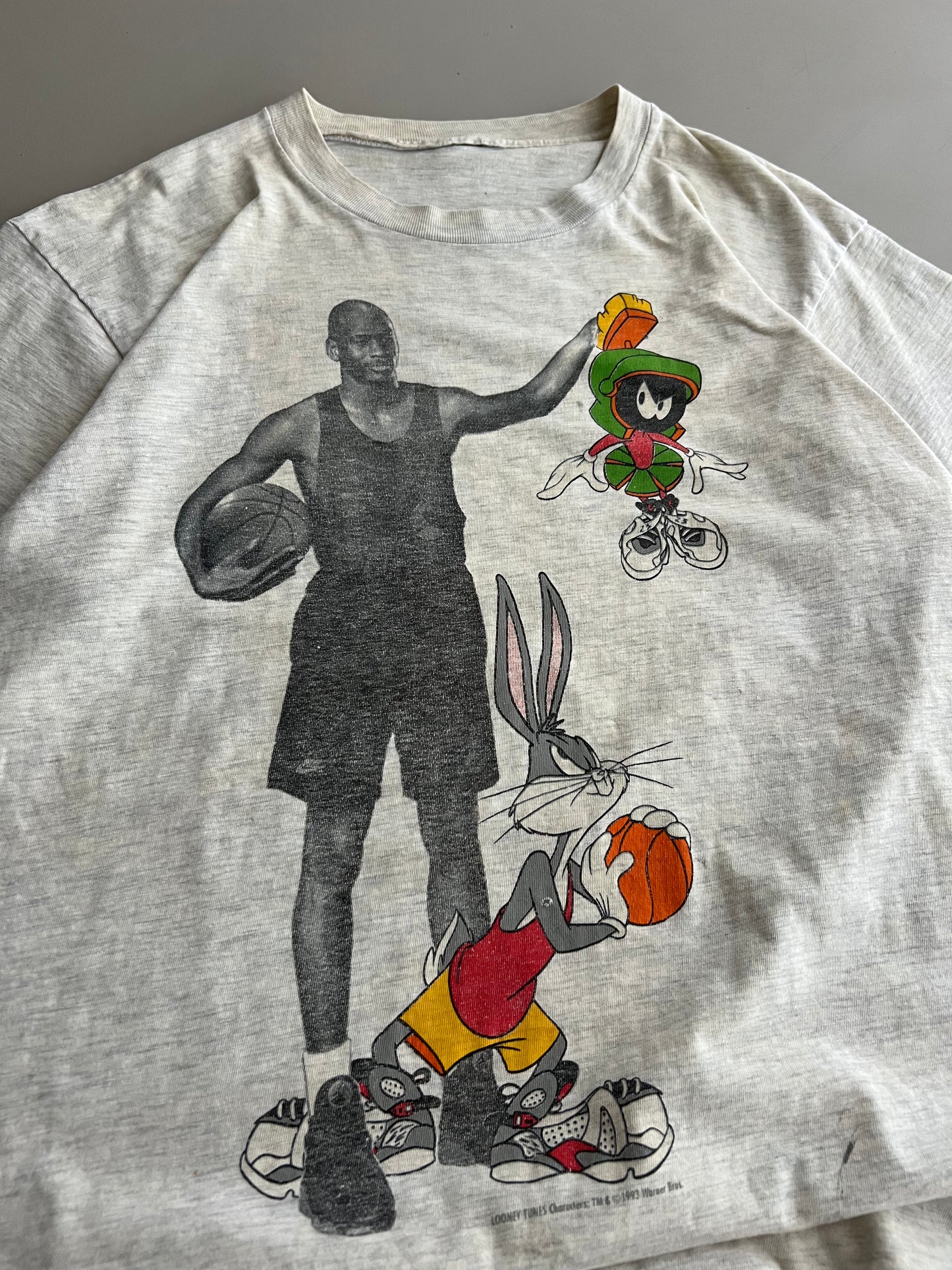 XL 1993 Distressed Space Jam Nike T-shirt