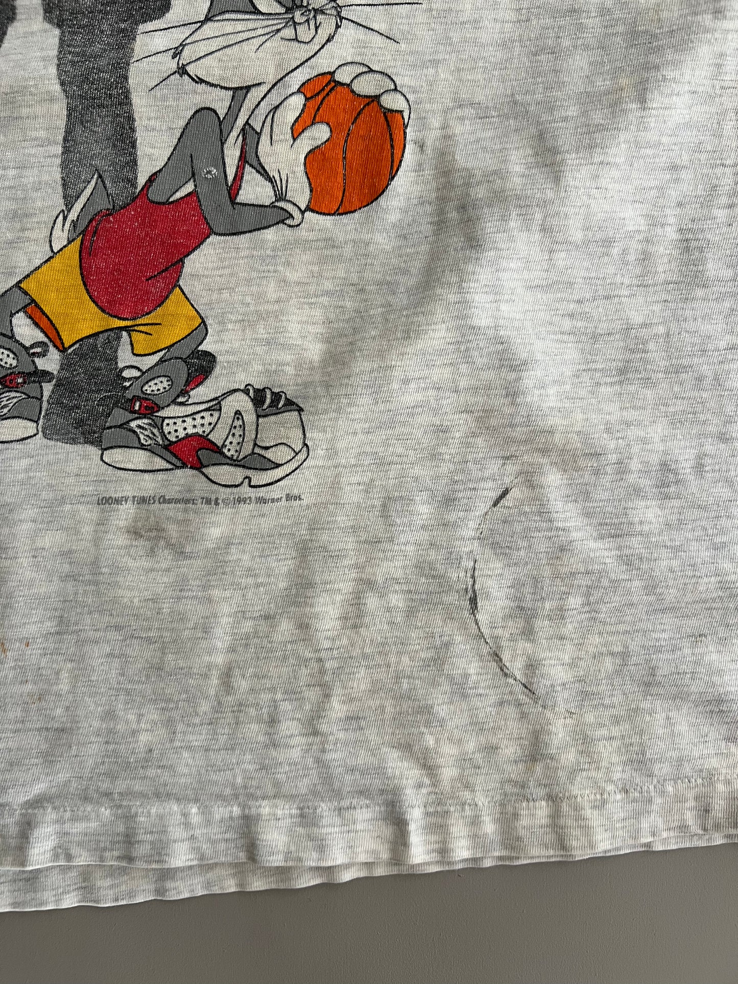 XL 1993 Distressed Space Jam Nike T-shirt