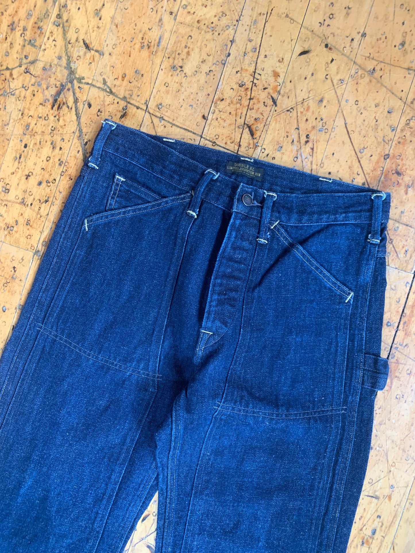 32x27 RRL Polo Ralph Lauren Limited Edition Selvedge Carpenter Double Knees