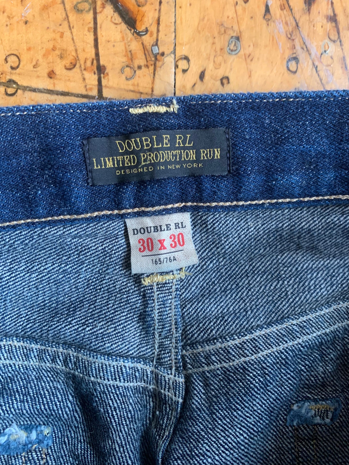 32x27 RRL Polo Ralph Lauren Limited Edition Selvedge Carpenter Double Knees
