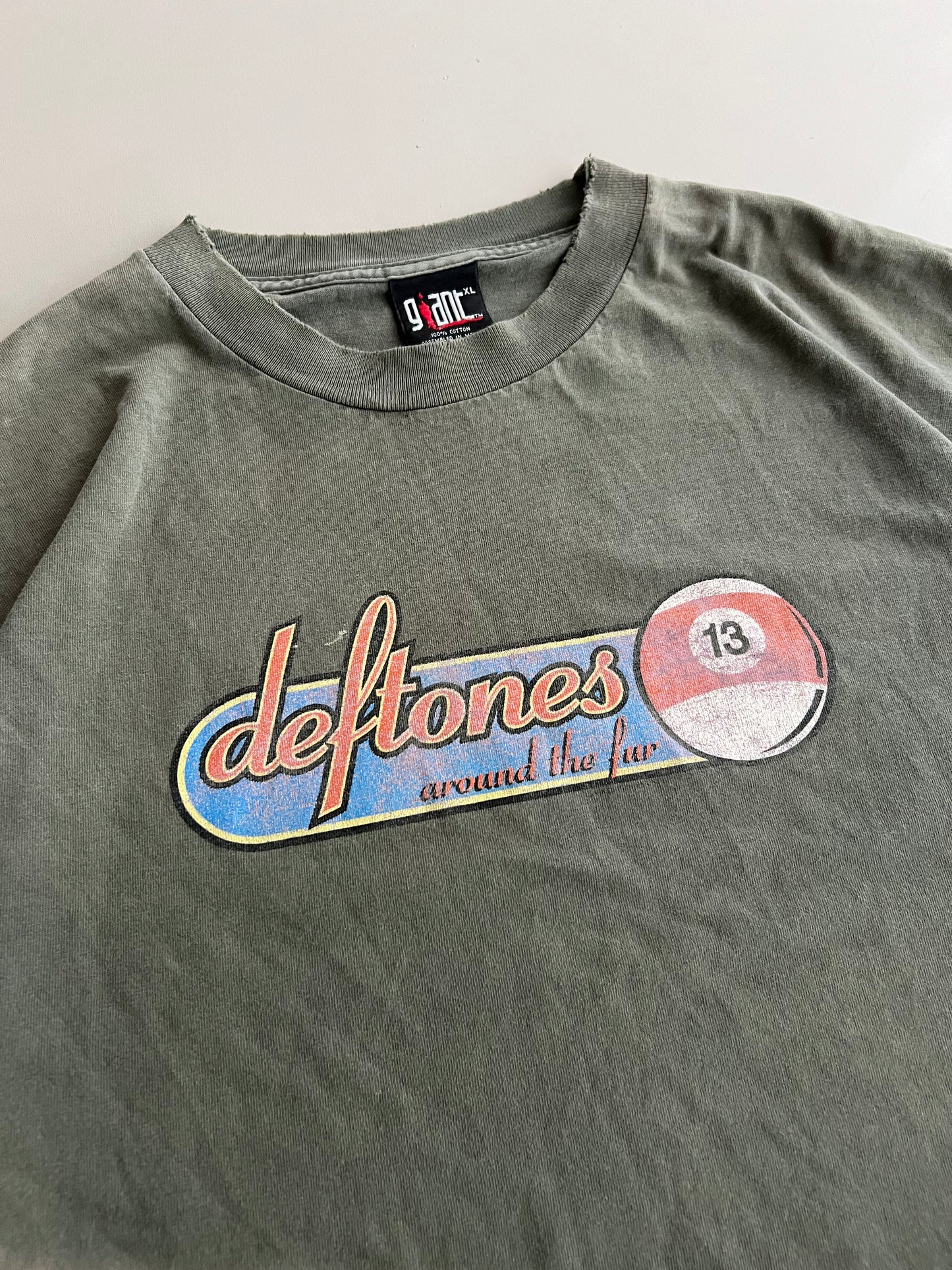 XL 1997 Deftones Around the Fur T-shirt