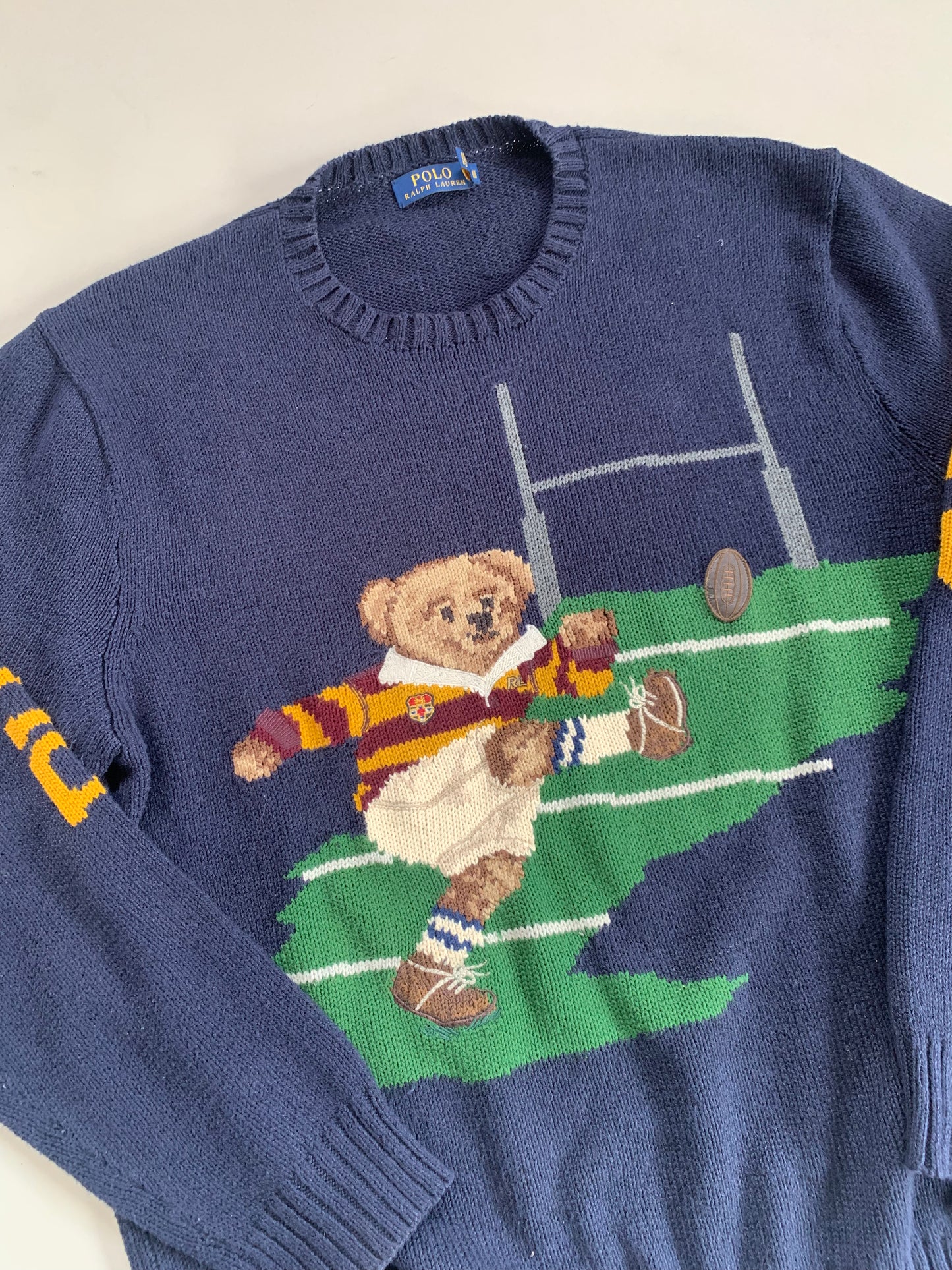 XL Polo Ralph Lauren Bear Rugby Sweater