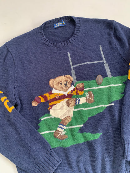 XL Polo Ralph Lauren Bear Rugby Sweater
