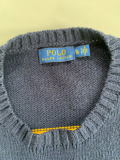 XL Polo Ralph Lauren Bear Rugby Sweater