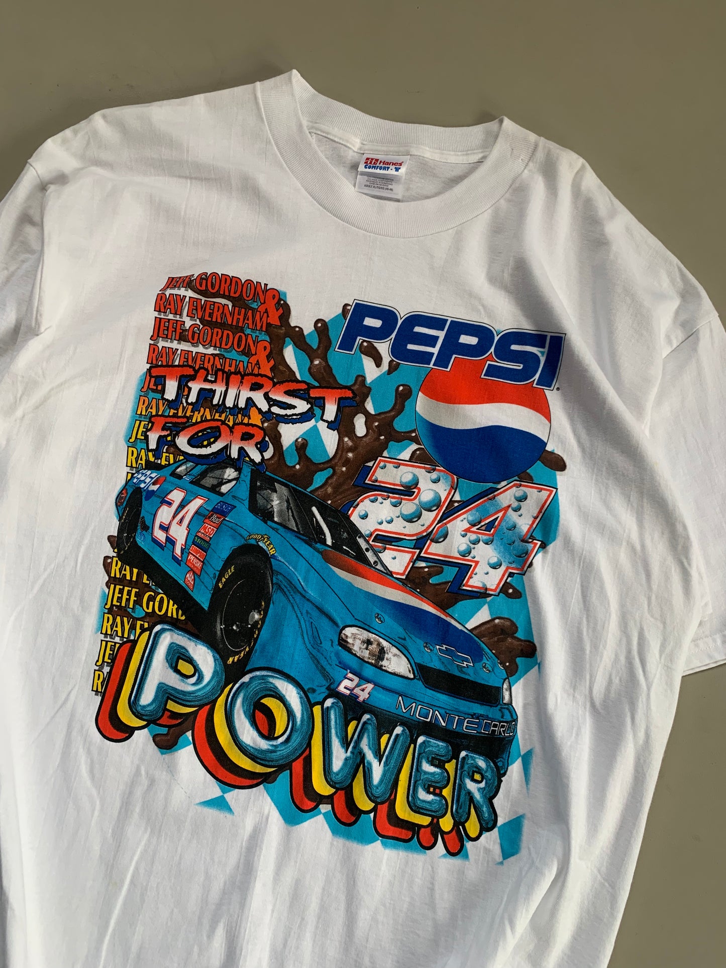 XL Jeff Gordon Pepsi Racing T-Shirt
