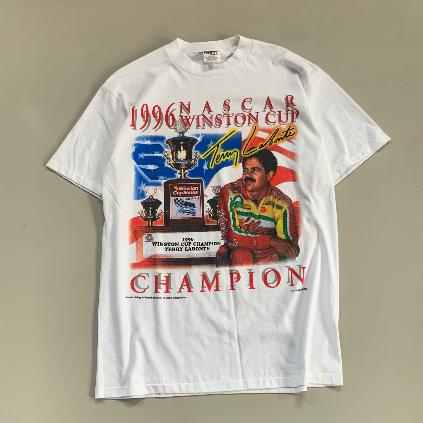 Large 1996 Terry Labonte Champion T-shirt
