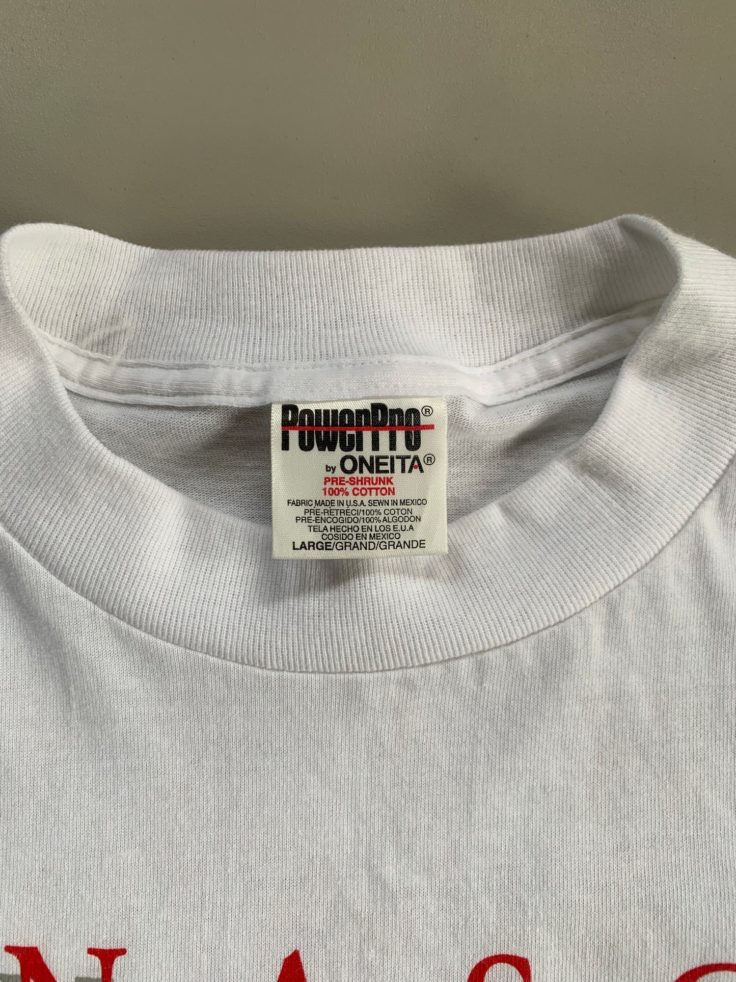 Large 1996 Terry Labonte Champion T-shirt
