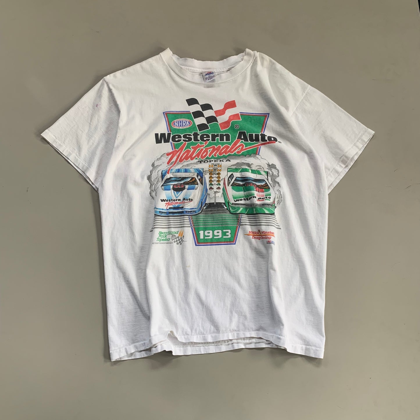 XL 90s NHRA Topeka Drag T-shirt