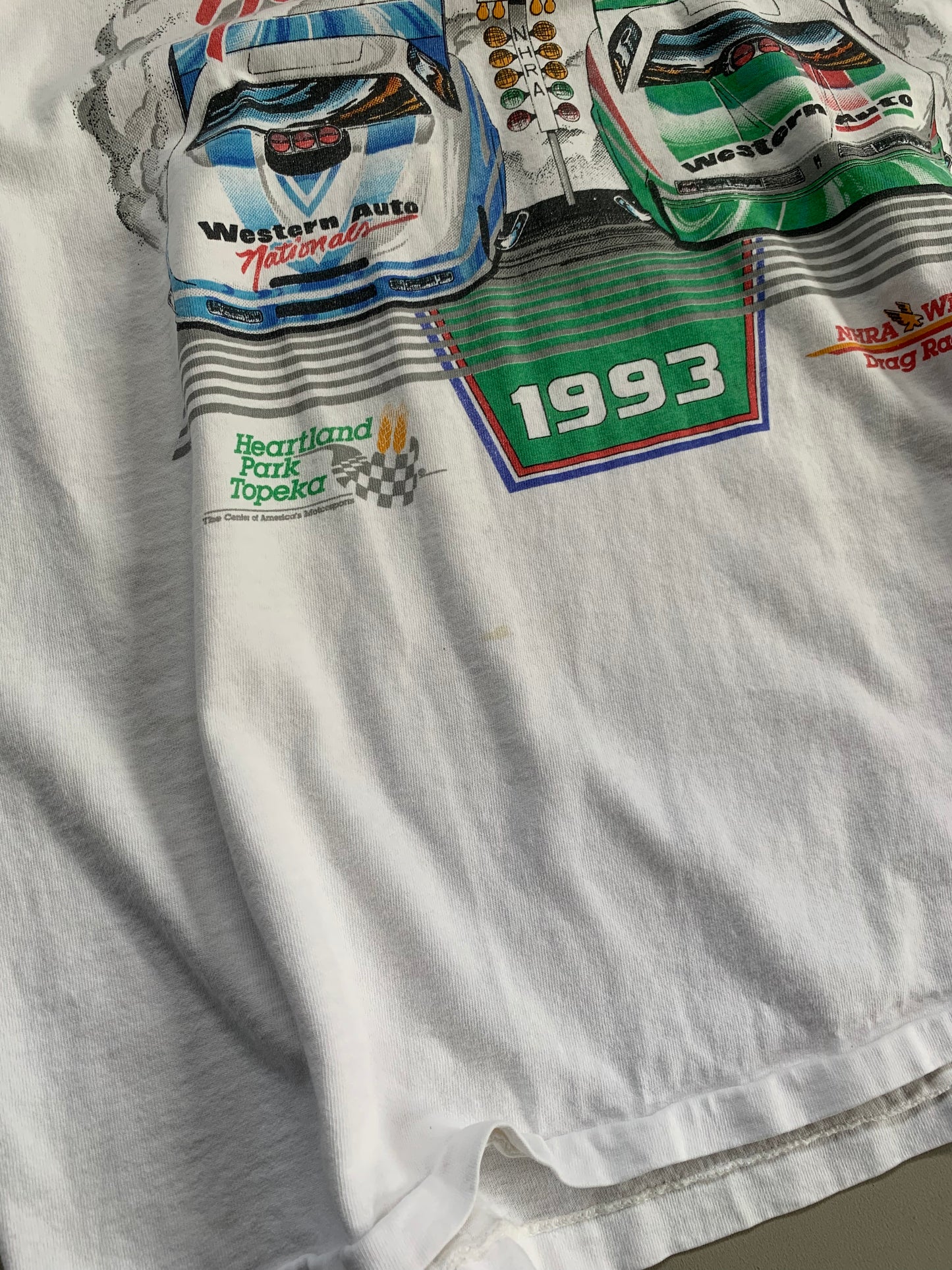 XL 90s NHRA Topeka Drag T-shirt