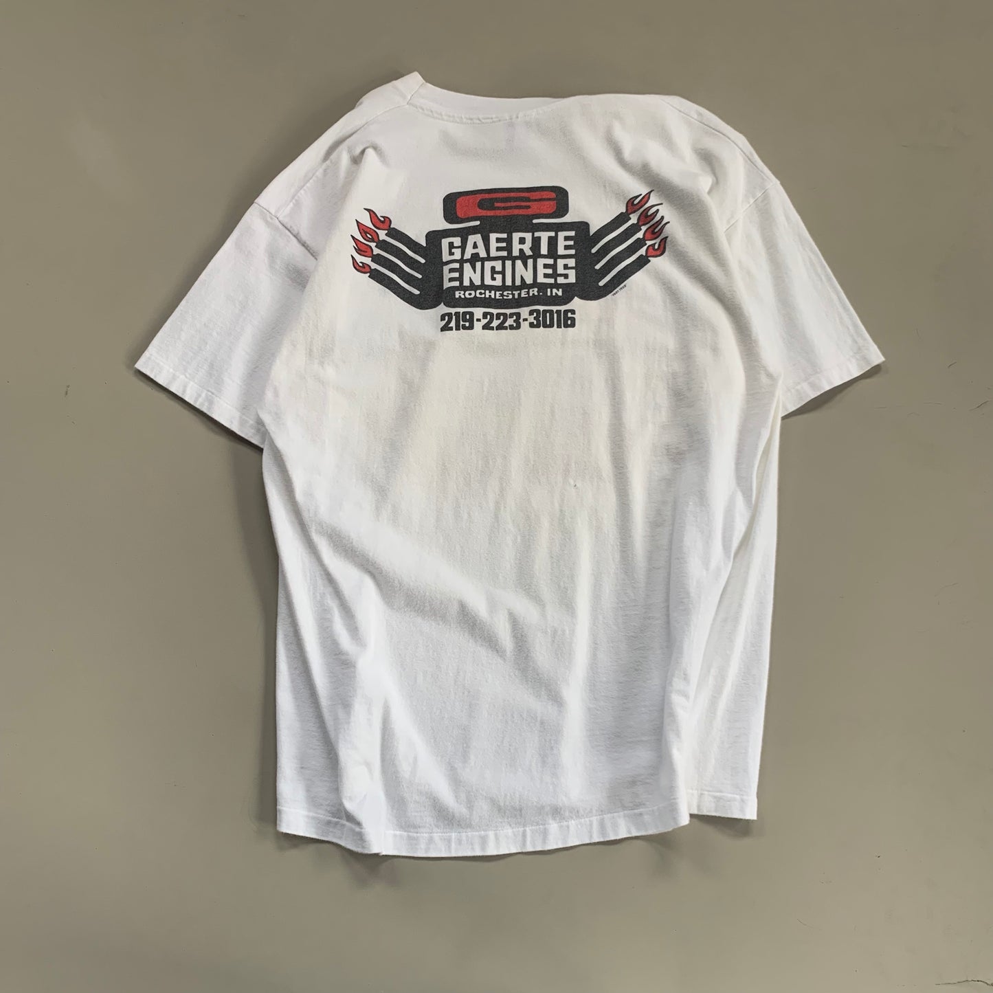 XL 1993 Gaerte Racing Engines T-shirt