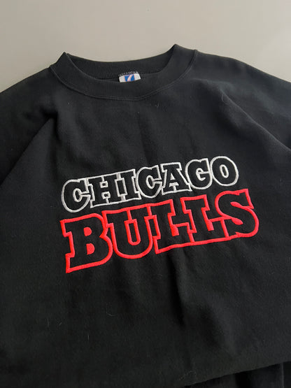 XL 90s Chicago Bulls Logo 7 Sweatshirt