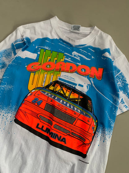 Large 1994 Dupont Jeff Gordon AOP T-shirt
