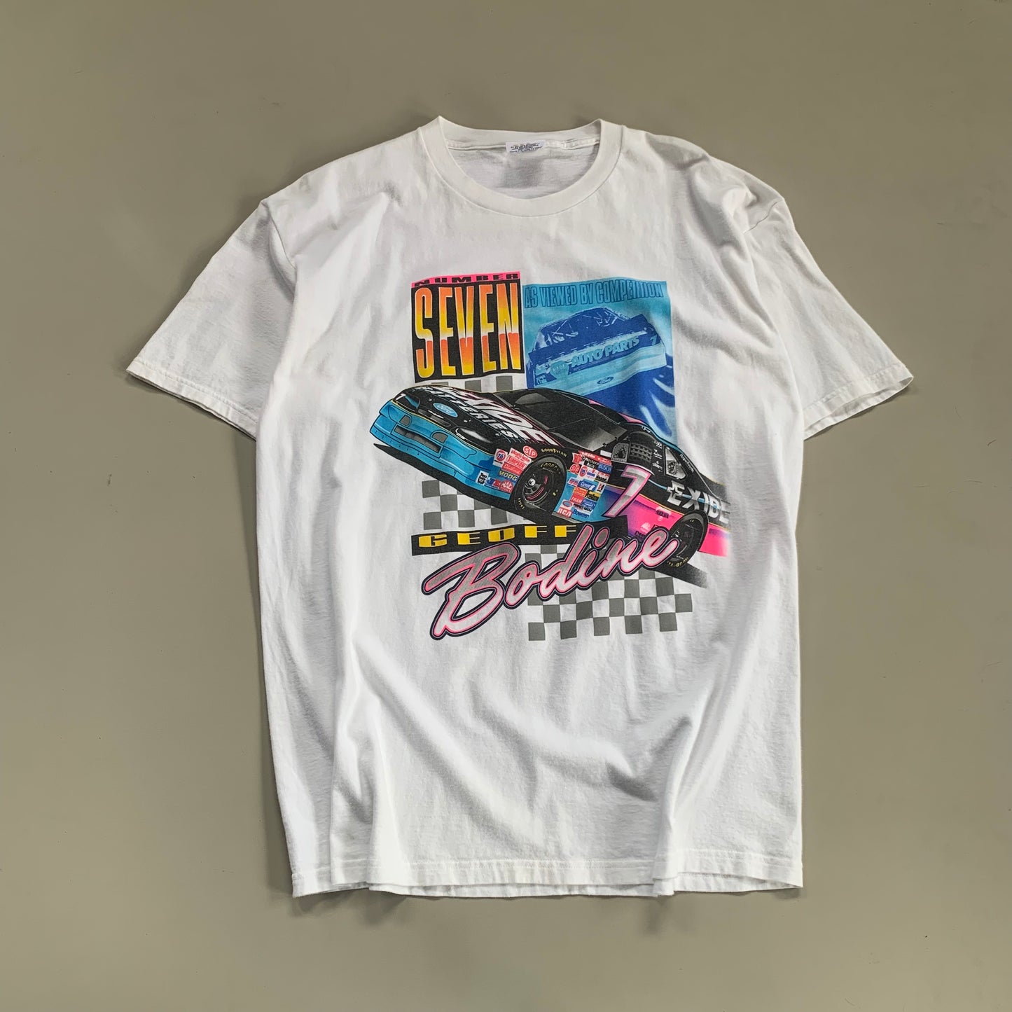 XL 90s Geoff Bodine Nascar T-shirt