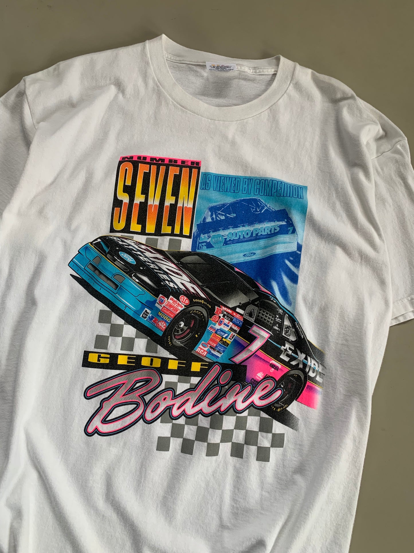 XL 90s Geoff Bodine Nascar T-shirt