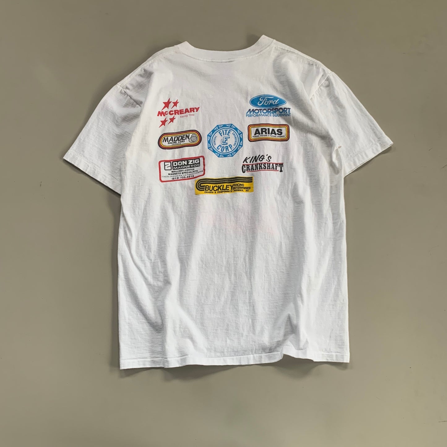 XL 1991 Richard Griffin "The Gas Man" T-shirt