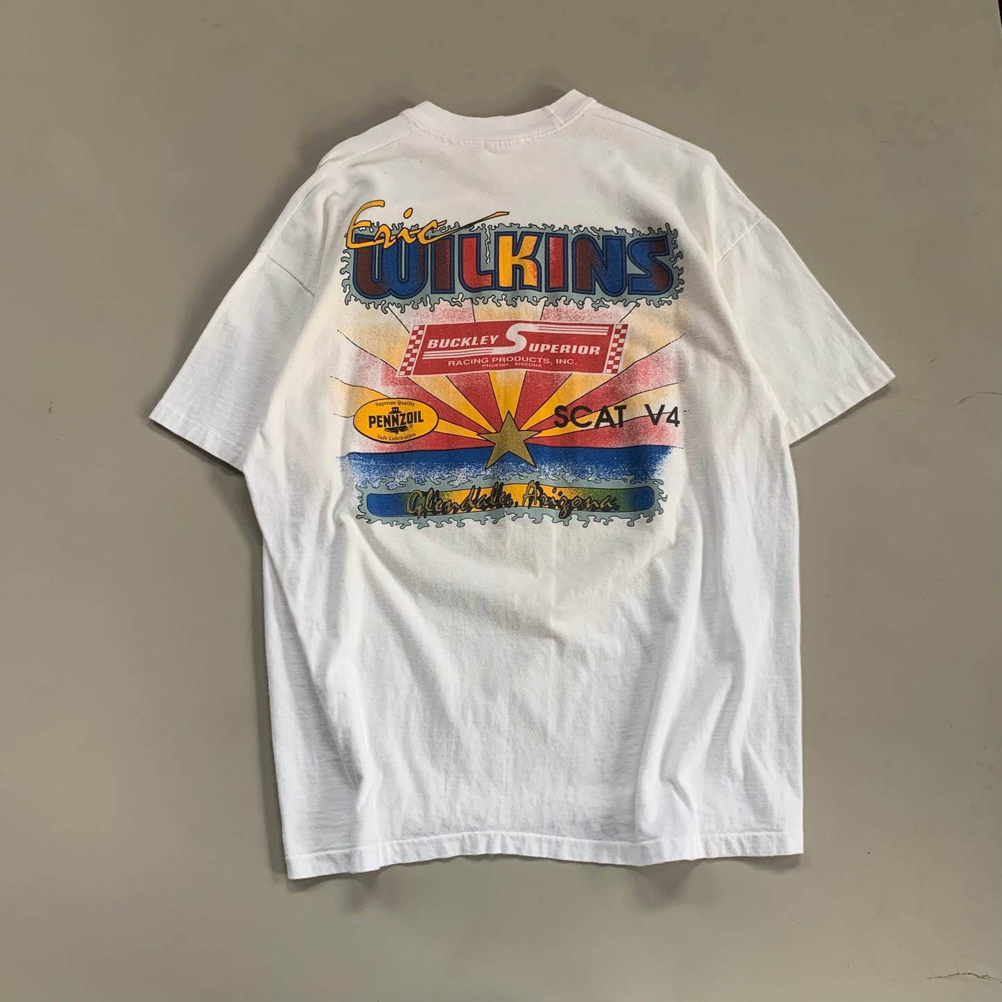 XL 80s Eric Wilkins Wingless Sprint T-shirt