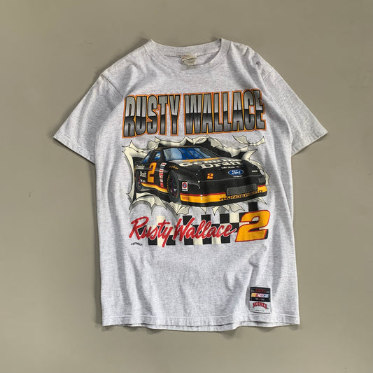 Large 90s Rusty Wallace Break Through Nutmeg T-shirt