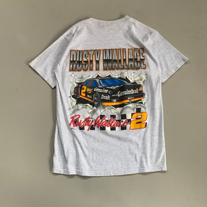Large 90s Rusty Wallace Break Through Nutmeg T-shirt