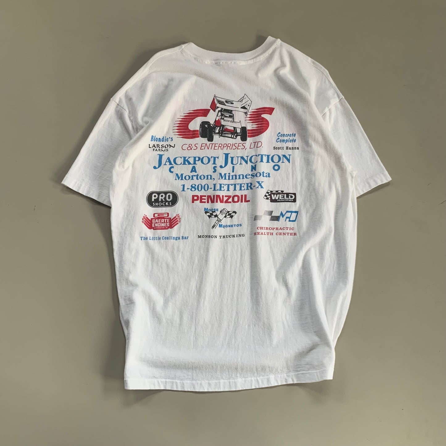 XL 90s Jac Haudenschild Wooster, Ohio T-shirt