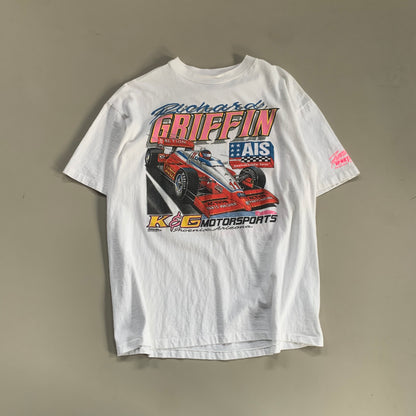 XL 1989 Richard Griffin Indycar T-shirt