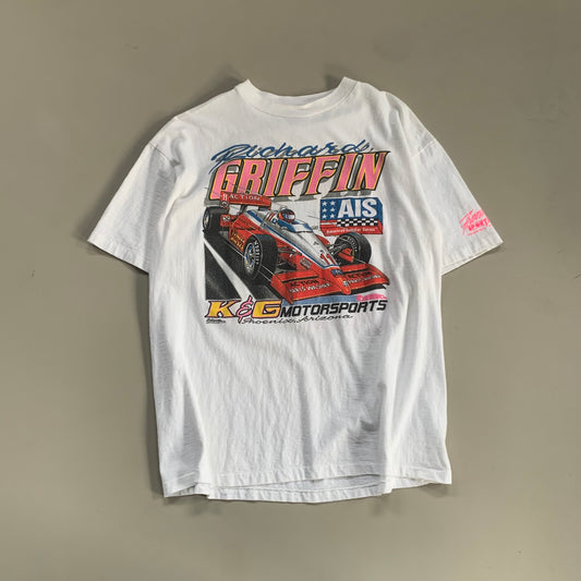 XL 1989 Richard Griffin Indycar T-shirt