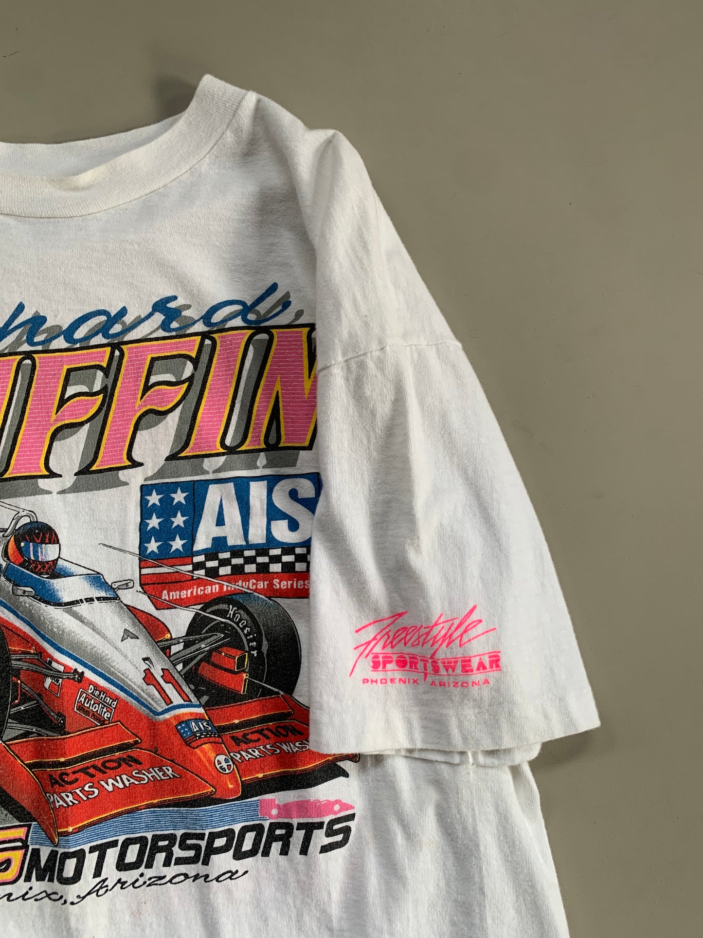 XL 1989 Richard Griffin Indycar T-shirt