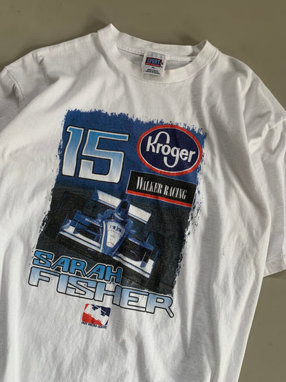XL 90s Sarah Fisher Indy Car League T-shirt