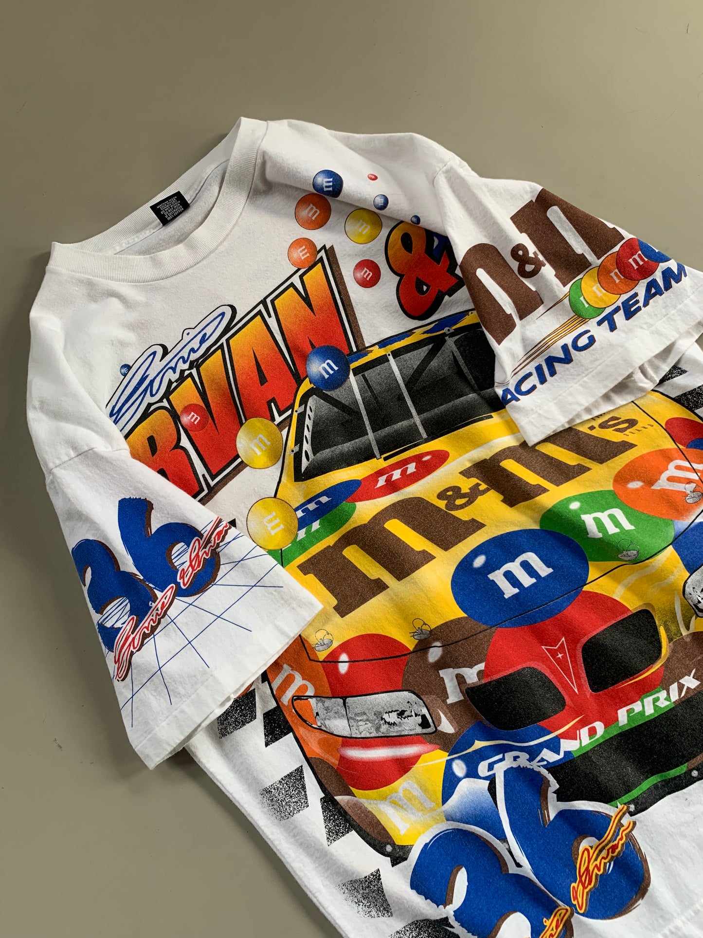 2Xl 1999 Ernie Irvin M&M AOP T-shirt