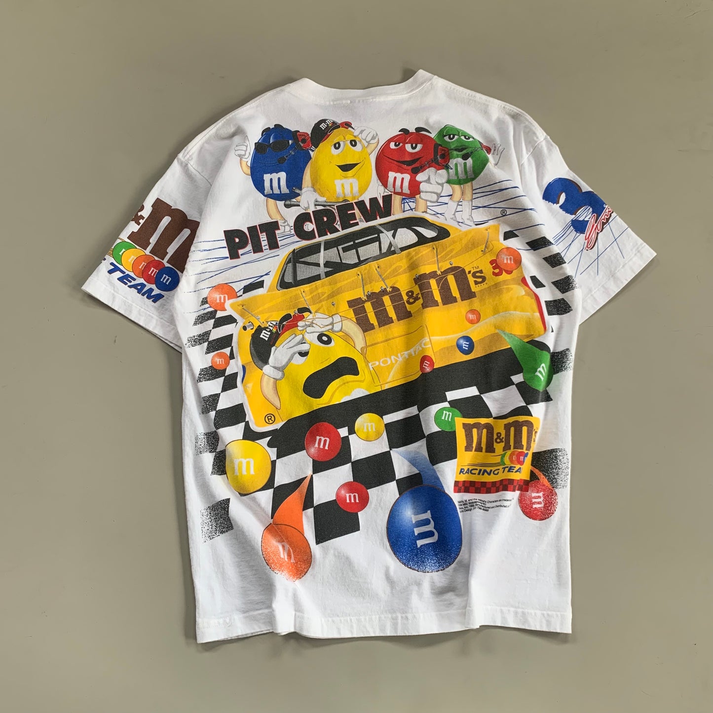 2Xl 1999 Ernie Irvin M&M AOP T-shirt