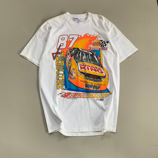 XL 1996 Joe Nemechek Burger King Racing T-Shirt