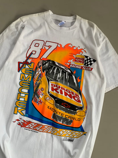 XL 1996 Joe Nemechek Burger King Racing T-Shirt