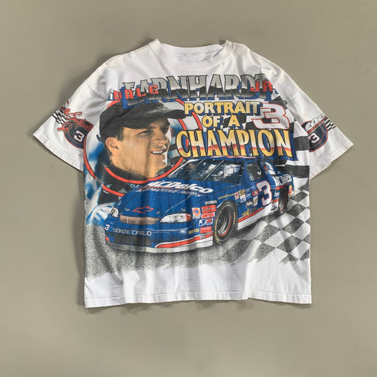 XL 2000s Dale Earnhardt Jr AOP T-shirt