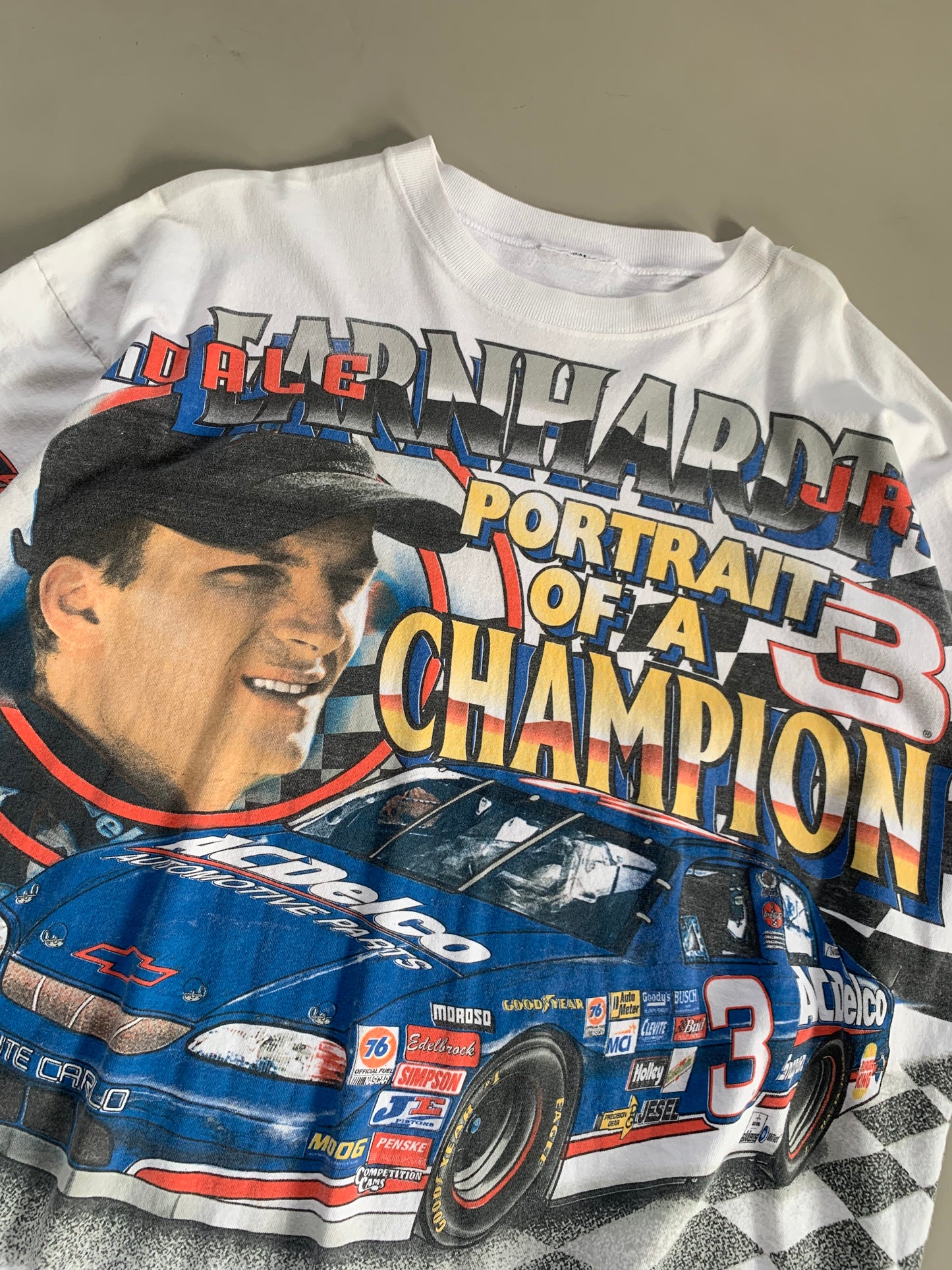 XL 2000s Dale Earnhardt Jr AOP T-shirt