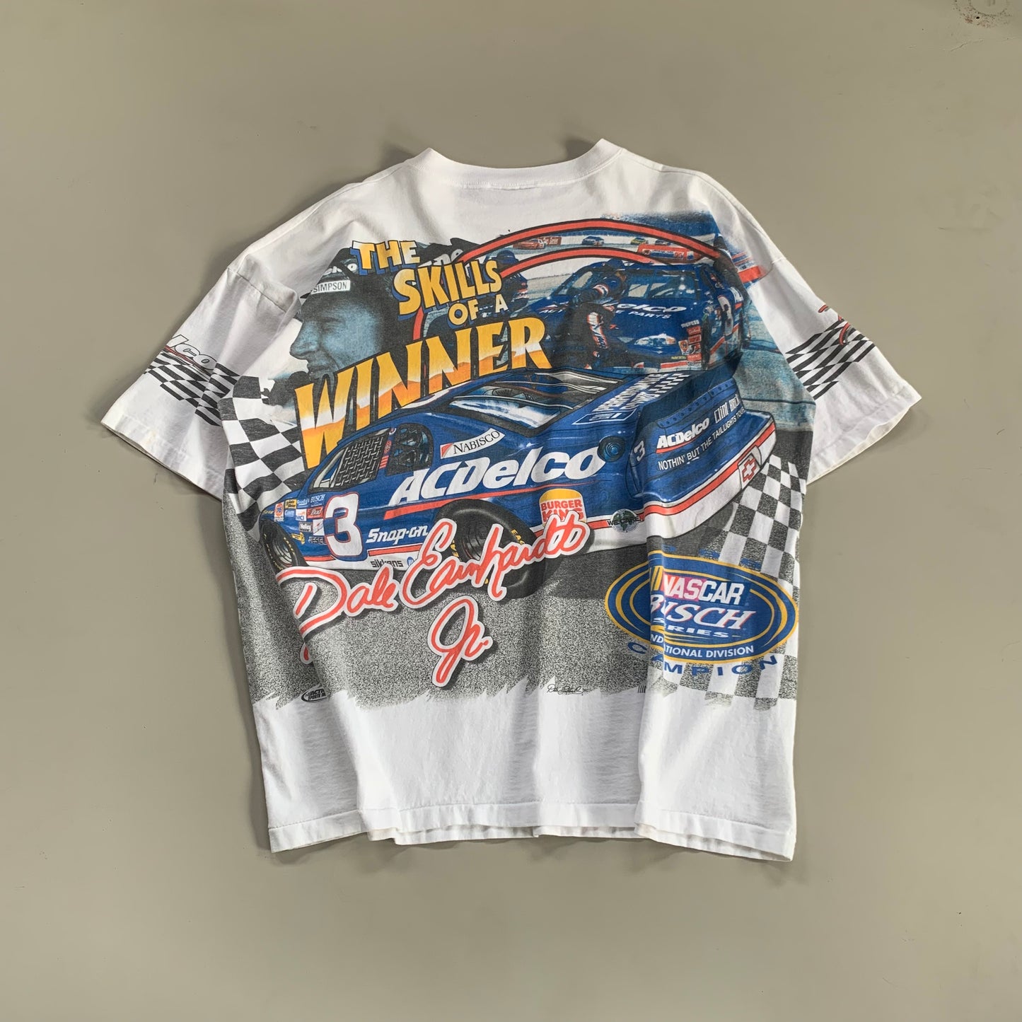 XL 2000s Dale Earnhardt Jr AOP T-shirt