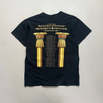 Large 1997 Rolling Stones Bridges to Babylon Tour T-shirt