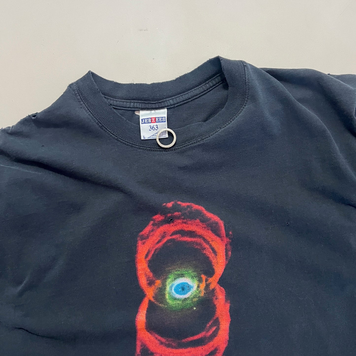 Large 2000 Pearl Jam Binaural Europe Tour T-shirt