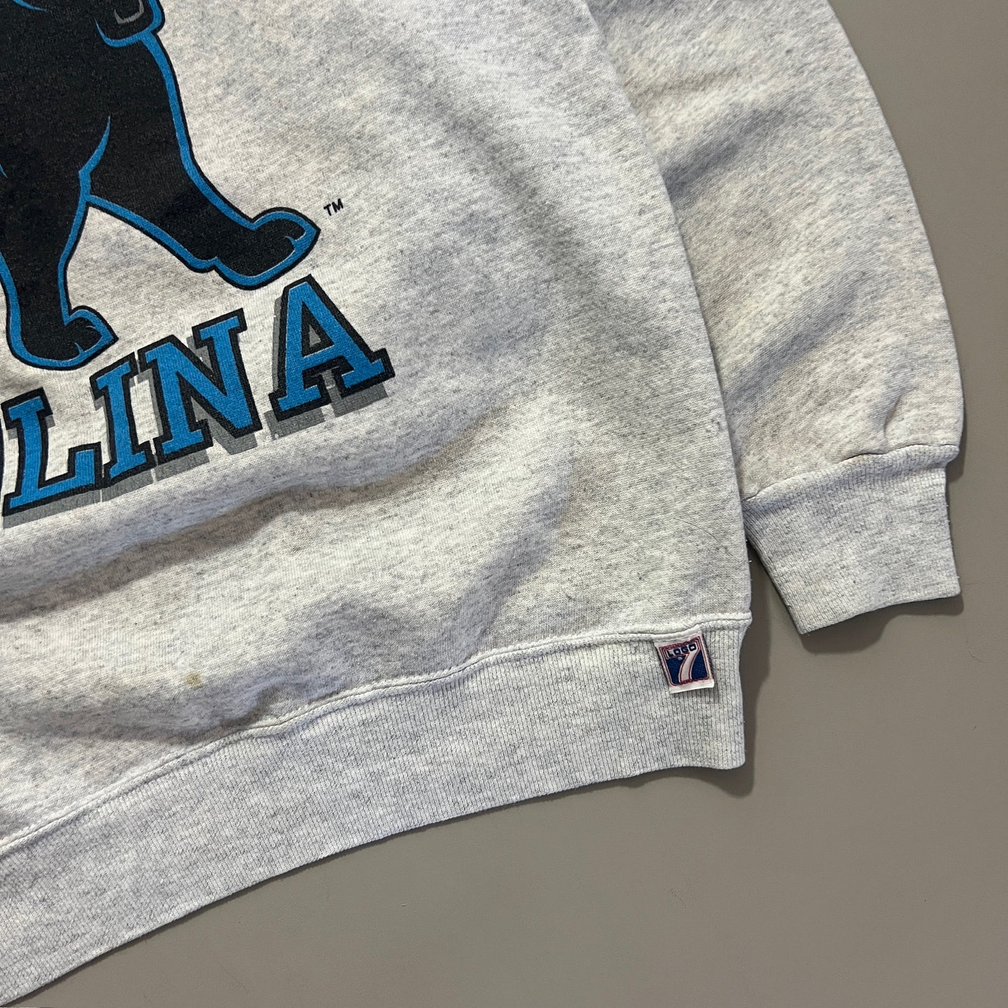 Medium 1993 Carolina Panthers Logo 7 Sweatshirt