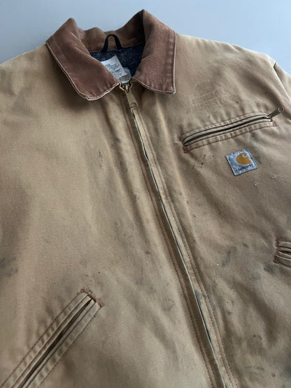 Large 90s Tan Carhartt Detroit