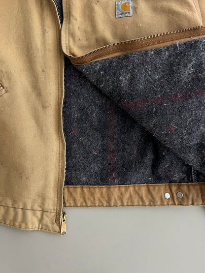 Large 90s Tan Carhartt Detroit