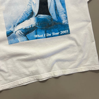 Large 2005 Alan Jackson What I Do Tour T-shirt