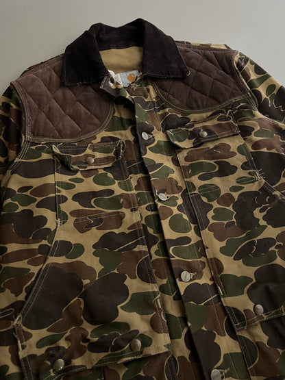 Large 90s Duck Camo Carhartt Jacket