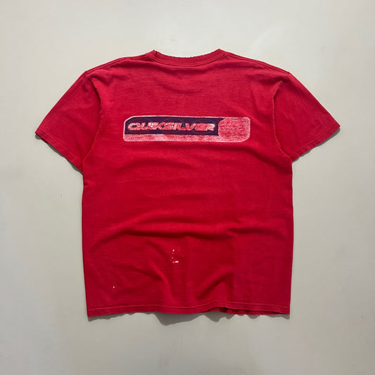 Large 2000s Distressed Quiksilver T-shirt