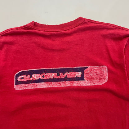 Large 2000s Distressed Quiksilver T-shirt