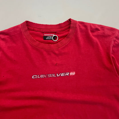 Large 2000s Distressed Quiksilver T-shirt